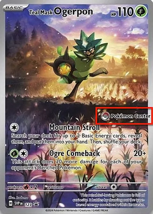 Teal Mask Ogerpon — Pokémon Center
