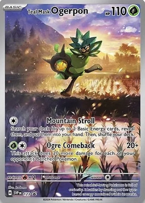 Teal Mask Ogerpon — SV Black Star Promos