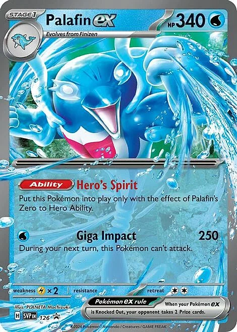 Palafin ex — SV Black Star Promos