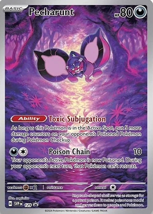 Pecharunt — SV Black Star Promos