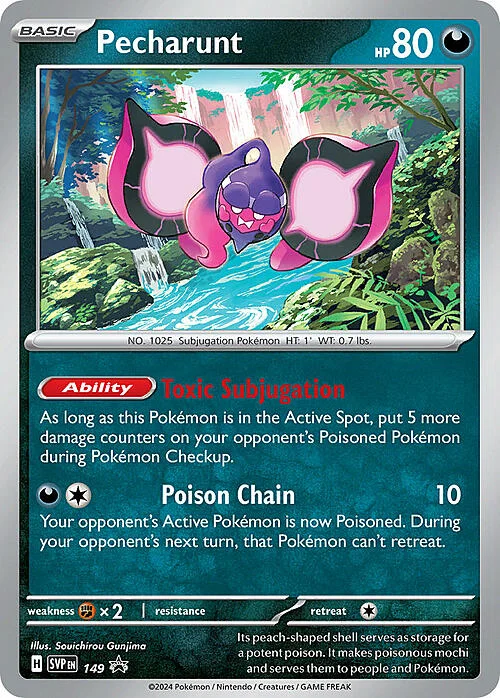 Pecharunt — Theme Deck & Blisters Exclusives