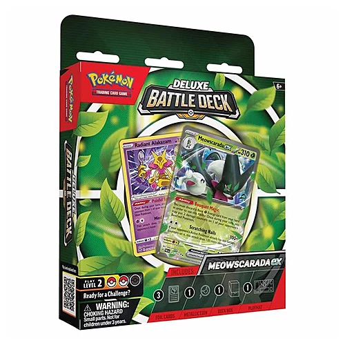 Deluxe Battle Deck: Meowscarada ex — Scarlet & Violet Products