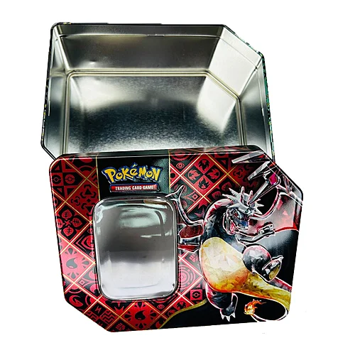 Paldean Fates: Tera Charizard ex Empty Tin — Paldean Fates