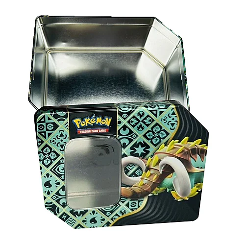 Paldean Fates: Great Tusk ex Empty Tin — Paldean Fates