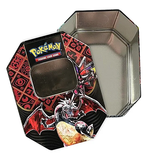 Paldean Fates: Tera Charizard ex Empty Tin — Paldean Fates
