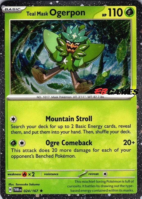 Teal Mask Ogerpon — Retail Exclusive Promos