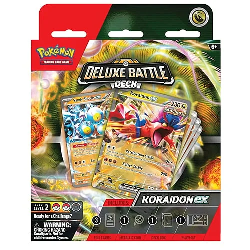 Deluxe Battle Deck: Koraidon ex — Scarlet & Violet Products
