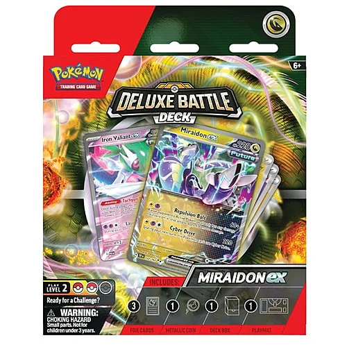 Deluxe Battle Deck: Miraidon ex — Scarlet & Violet Products