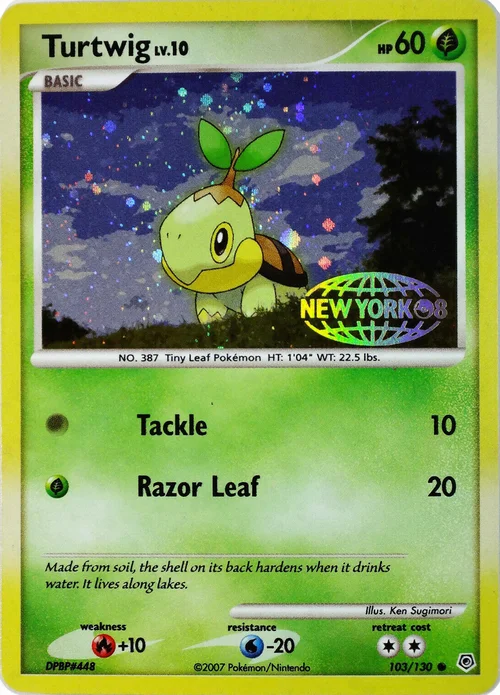 Turtwig Lv.10 — Diamond & Pearl Promos