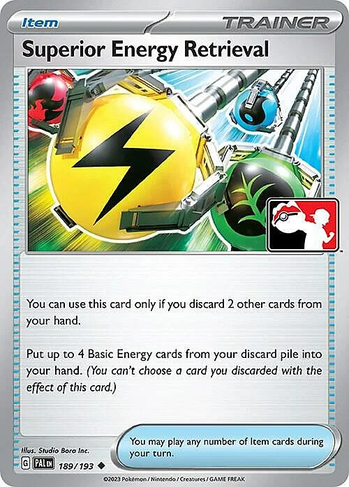 Superior Energy Retrieval — Play! Pokémon Prize Pack Series