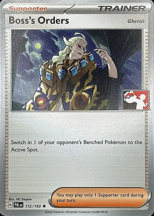 Boss's Orders - Ghetsis — Play! Pokémon Prize Pack Series