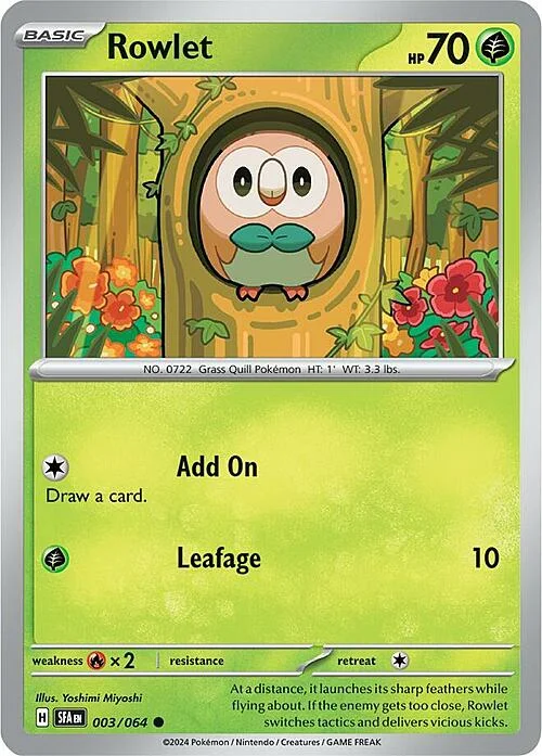 Rowlet — Shrouded Fable