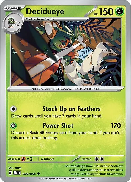 Decidueye — Shrouded Fable