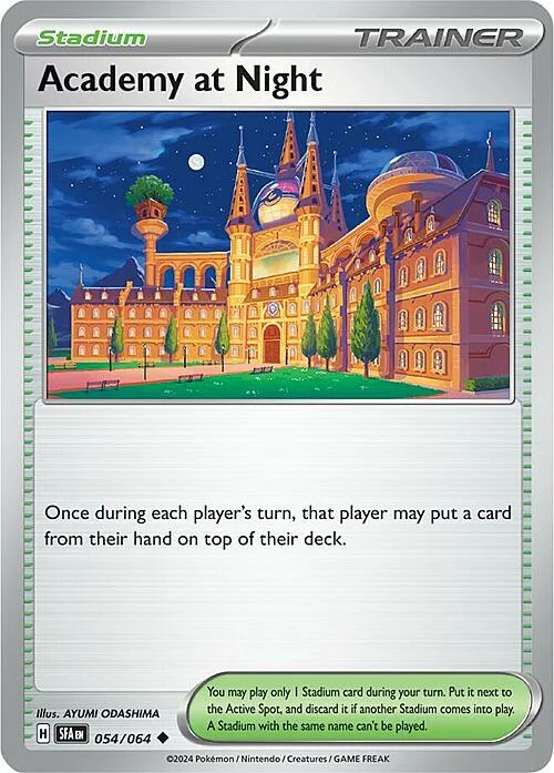 Academy at Night — Shrouded Fable