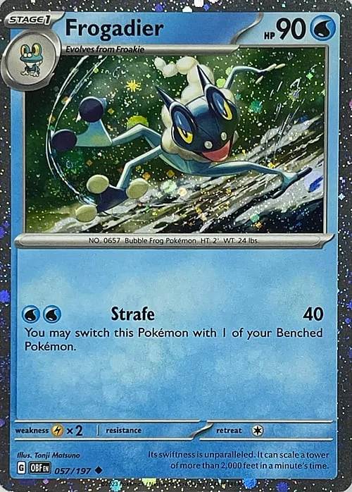Frogadier — SV Black Star Promos
