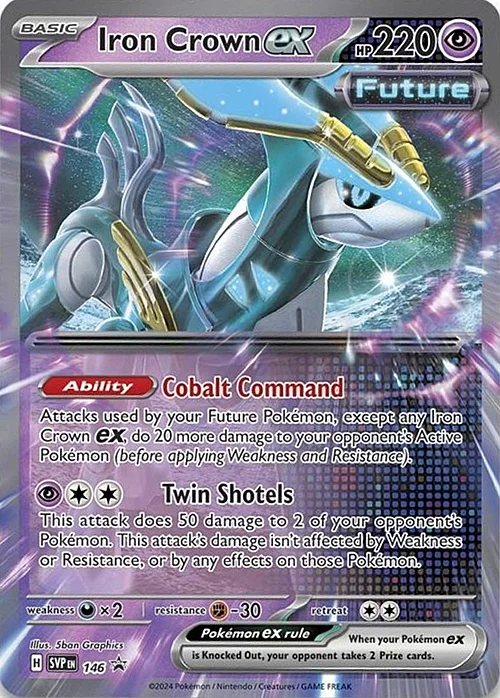 Iron Crown ex — SV Black Star Promos