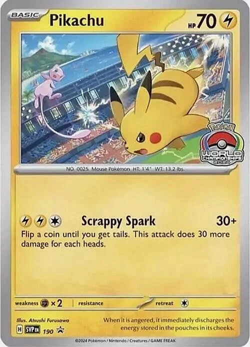 Pikachu — SV Black Star Promos