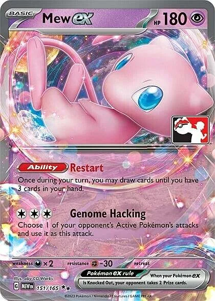 Mew ex — Play! Pokémon Prize Pack Series