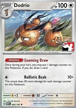 Dodrio — Play! Pokémon Prize Pack Series