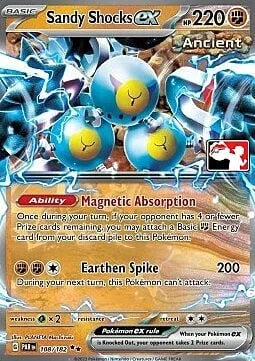 Sandy Shocks ex — Play! Pokémon Prize Pack Series