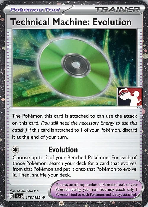 Technical Machine: Evolution — Play! Pokémon Prize Pack Series