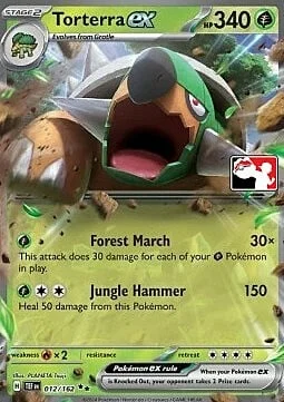 Torterra ex — Play! Pokémon Prize Pack Series