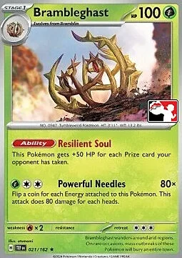 Brambleghast — Play! Pokémon Prize Pack Series