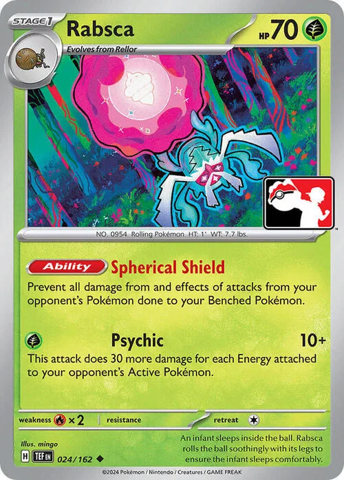 Rabsca — Play! Pokémon Prize Pack Series