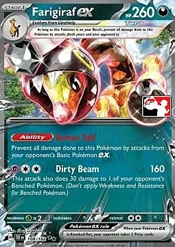 Farigiraf ex — Play! Pokémon Prize Pack Series