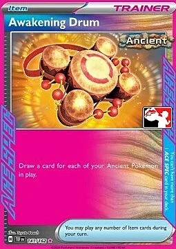 Awakening Drum — Play! Pokémon Prize Pack Series