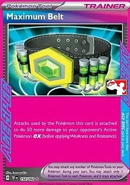 Maximum Belt — Play! Pokémon Prize Pack Series