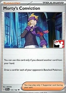 Morty's Conviction — Play! Pokémon Prize Pack Series