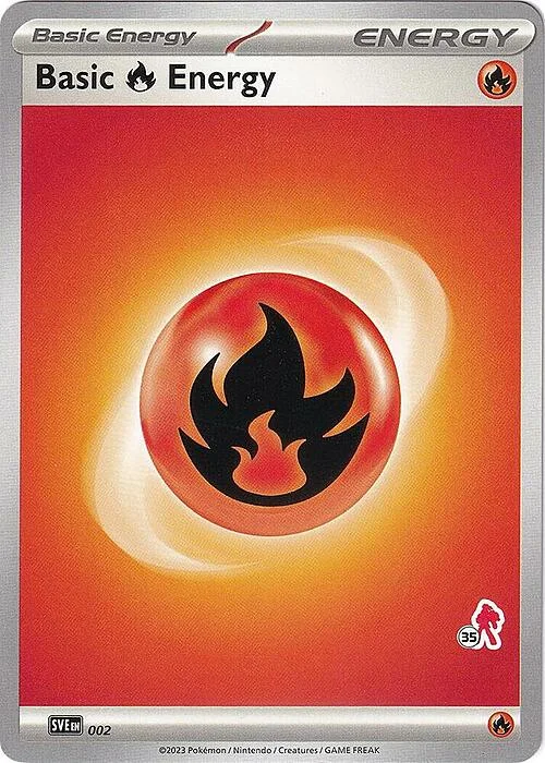 Basic Fire Energy — Battle Academy 2024