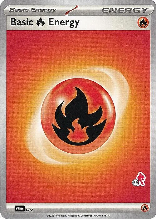 Basic Fire Energy — Battle Academy 2024