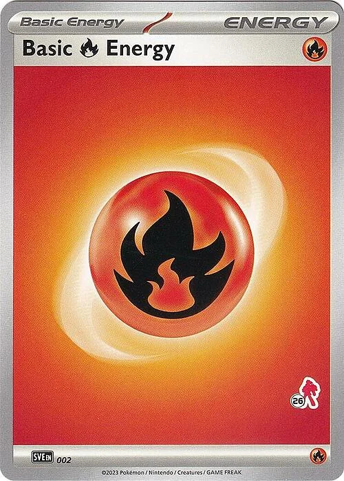 Basic Fire Energy — Battle Academy 2024