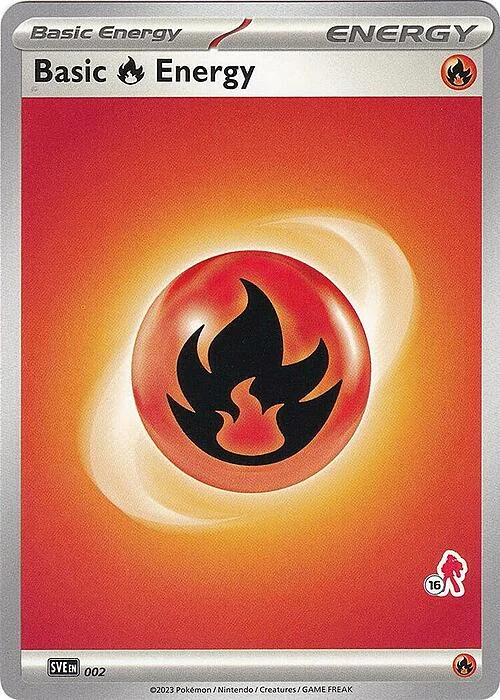 Basic Fire Energy — Battle Academy 2024