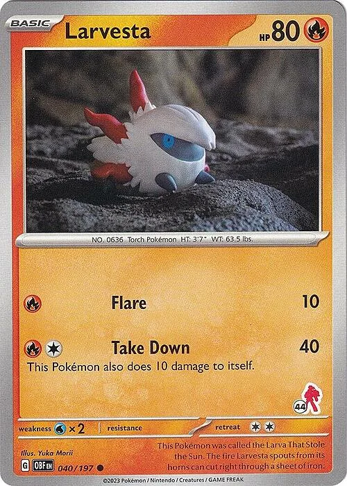 Larvesta — Battle Academy 2024