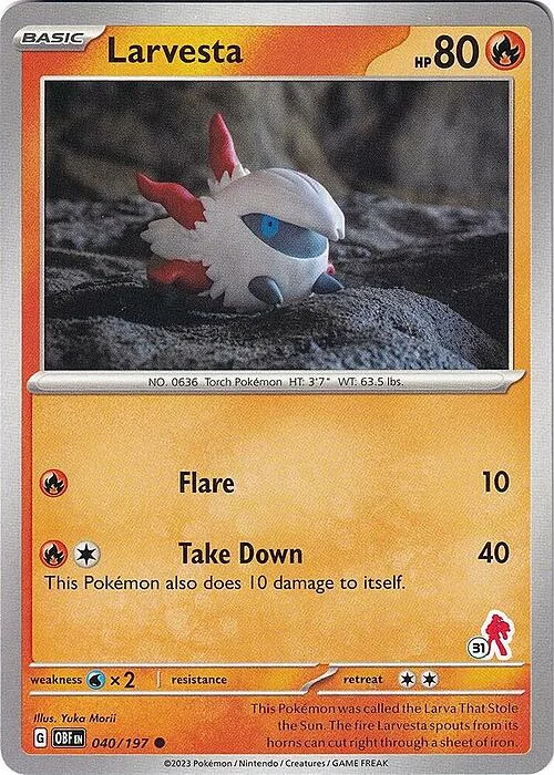 Larvesta — Battle Academy 2024