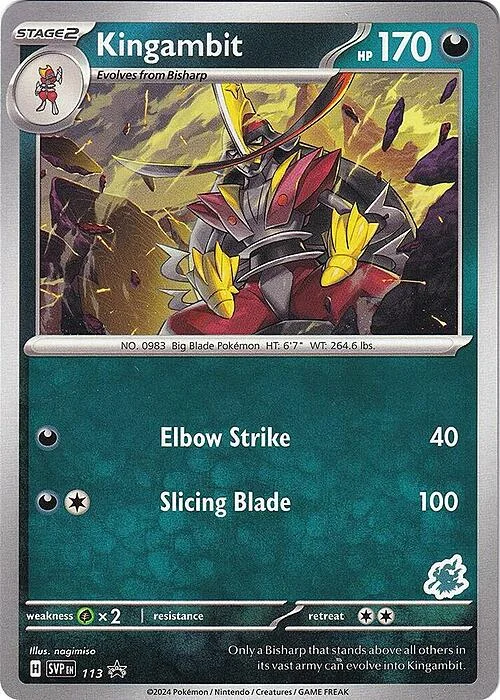 Kingambit — Battle Academy 2024