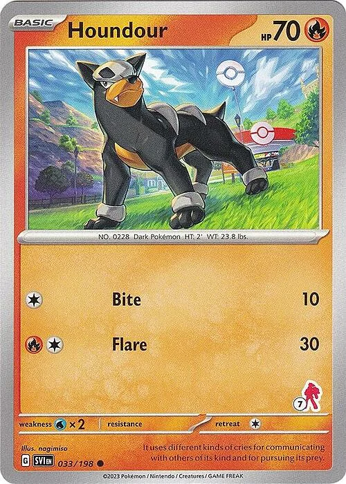 Houndour — Battle Academy 2024