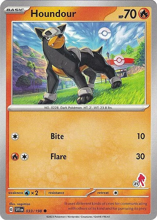 Houndour — Battle Academy 2024