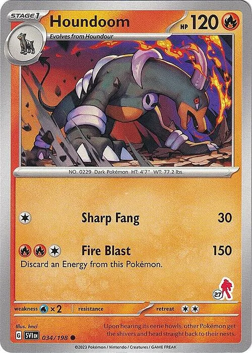 Houndoom — Battle Academy 2024