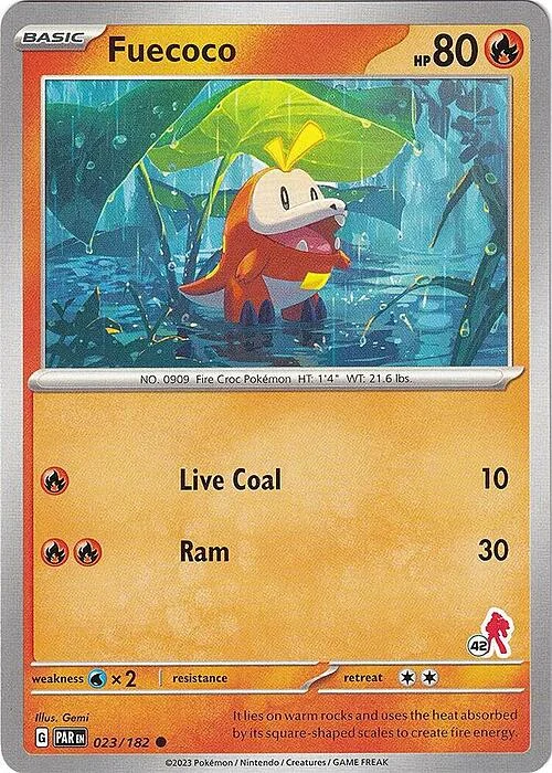 Fuecoco — Battle Academy 2024