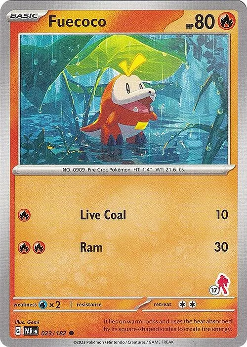 Fuecoco — Battle Academy 2024