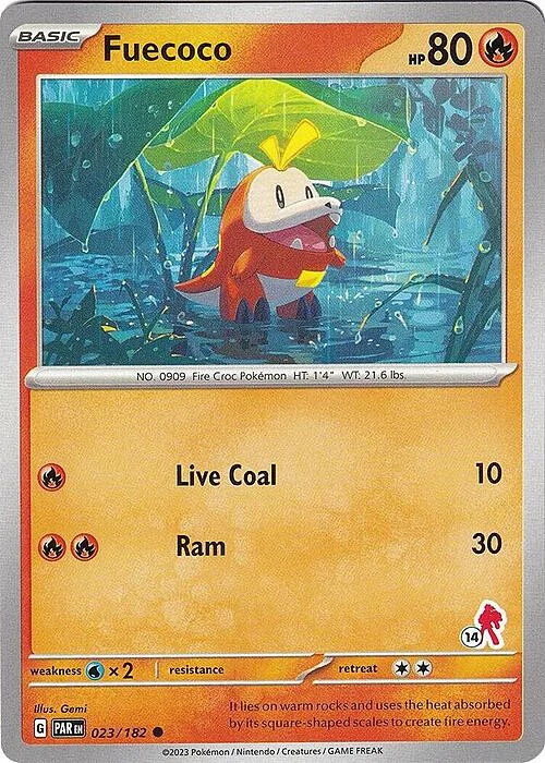 Fuecoco — Battle Academy 2024