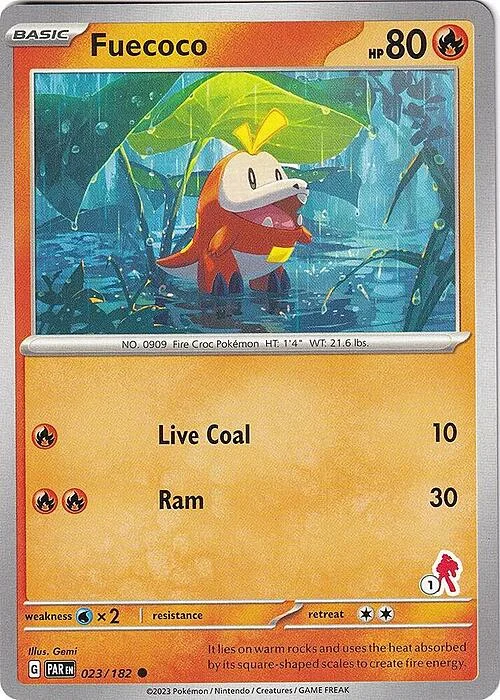 Fuecoco — Battle Academy 2024