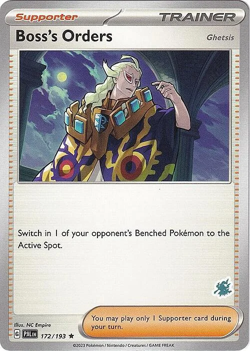 Boss's Orders - Ghetsis — Battle Academy 2024