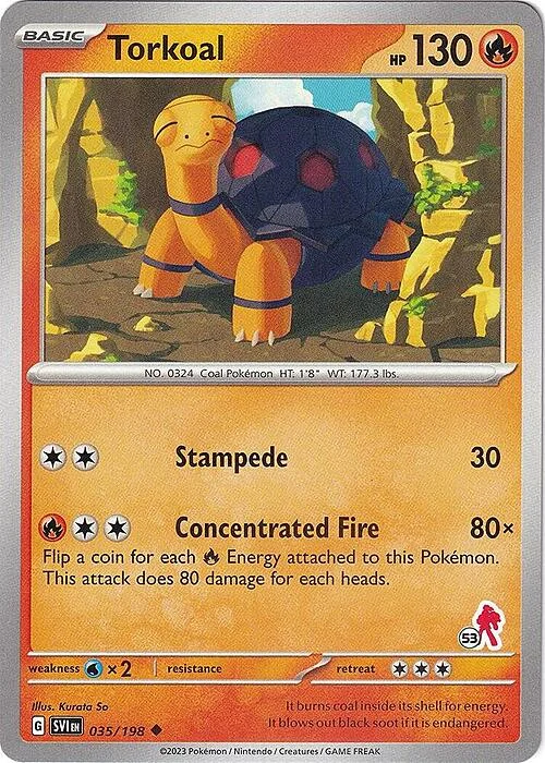 Torkoal — Battle Academy 2024