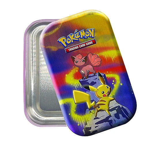 Kanto Power Mini Tins: Pikachu & Vulpix Empty Tin — Pokémon Products