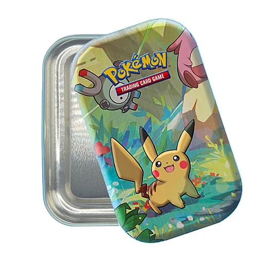Kanto Friends Mini Tins: Pikachu Empty Tin — Pokémon Products